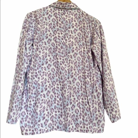 VICTORIAS SECRET Button Up Long Sleeve Sleep Shirt - Picture 2 of 5